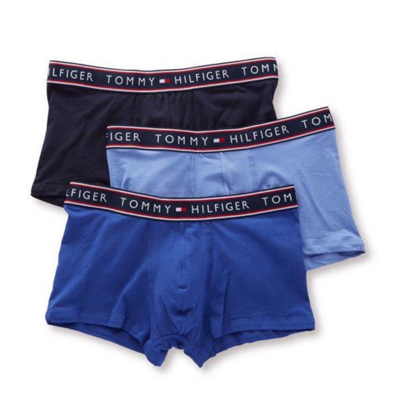 Tommy Hilfiger 3 pack Trunk Blue XL/TG (40-42) - Picture 2 of 2